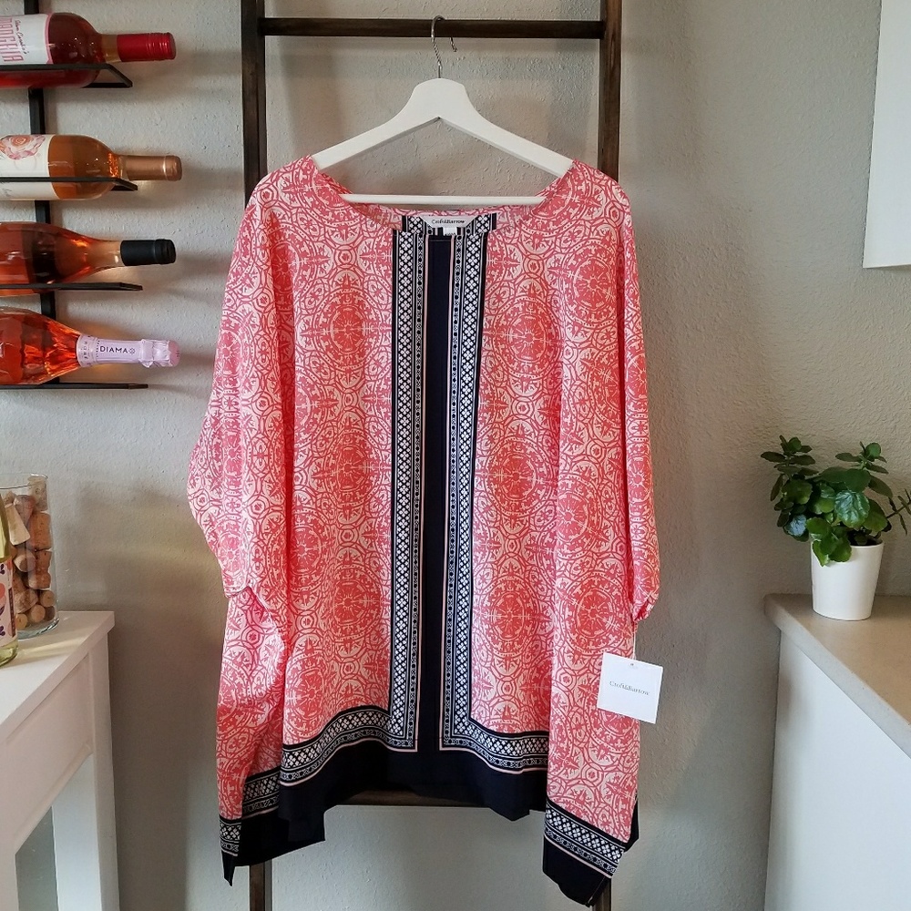 Croft & Barrow oversized top